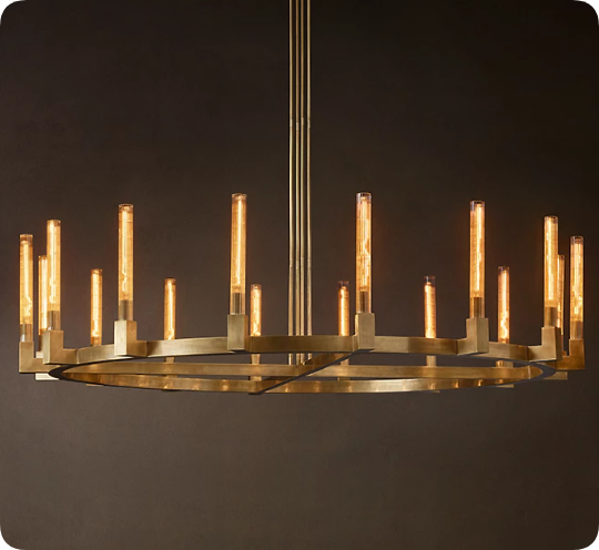 CANNELE chandelier light designed by JONATIIAN BROWNNG MADE IN CHIAN TOP LIGHTING factory with sourcing price and best quality